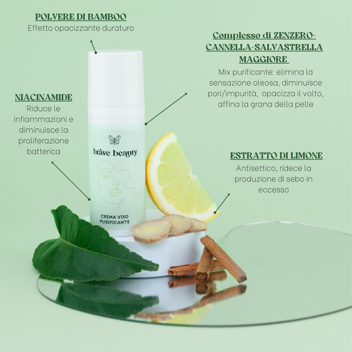 Crema viso Purificante